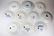 10 pcs. Blue transferware incl. Staffordshire - 9