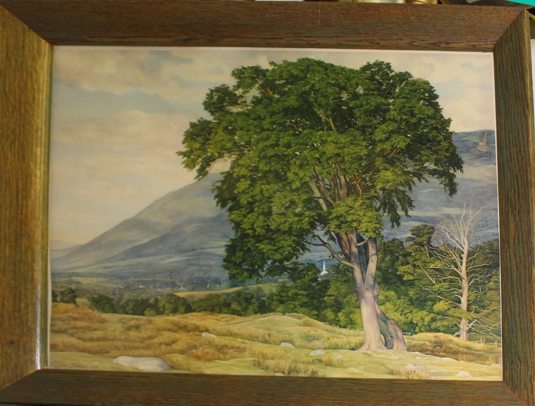 Luigi Lucioni (VT 1900-1988) Peace in the Valley (1 of 1)