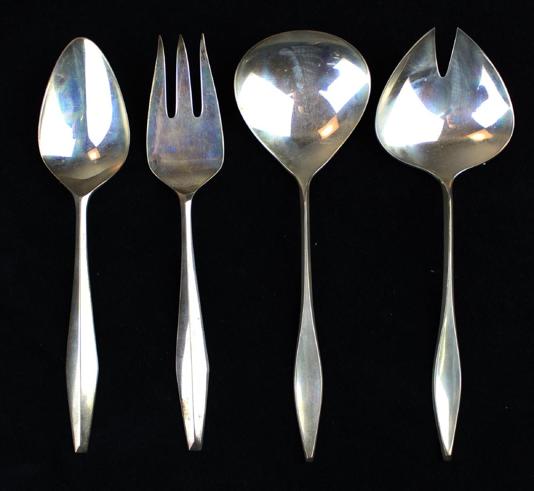 4 pcs. Reed & Barton sterling serving flatware (1 of 6)