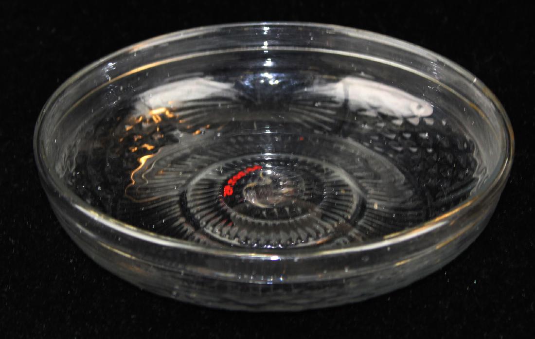 early 19th c blown three mold pan or dish (1 of 8)