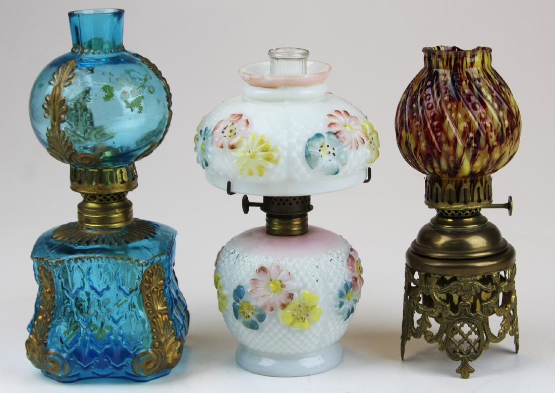 Three miniature lamps (1 of 6)