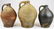 three early 19th c stoneware ovoid jugs - 3