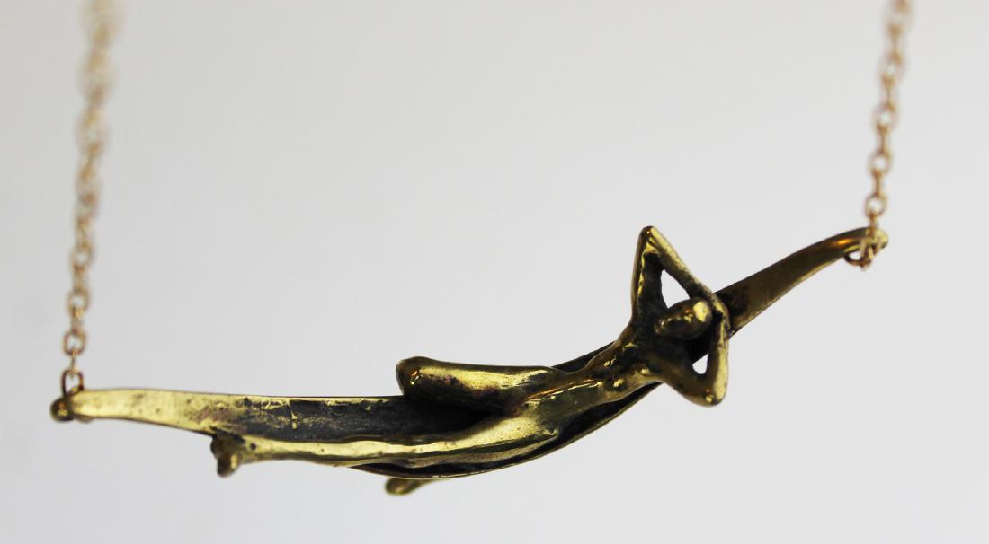 Patrick Farrow contemporary figural necklace