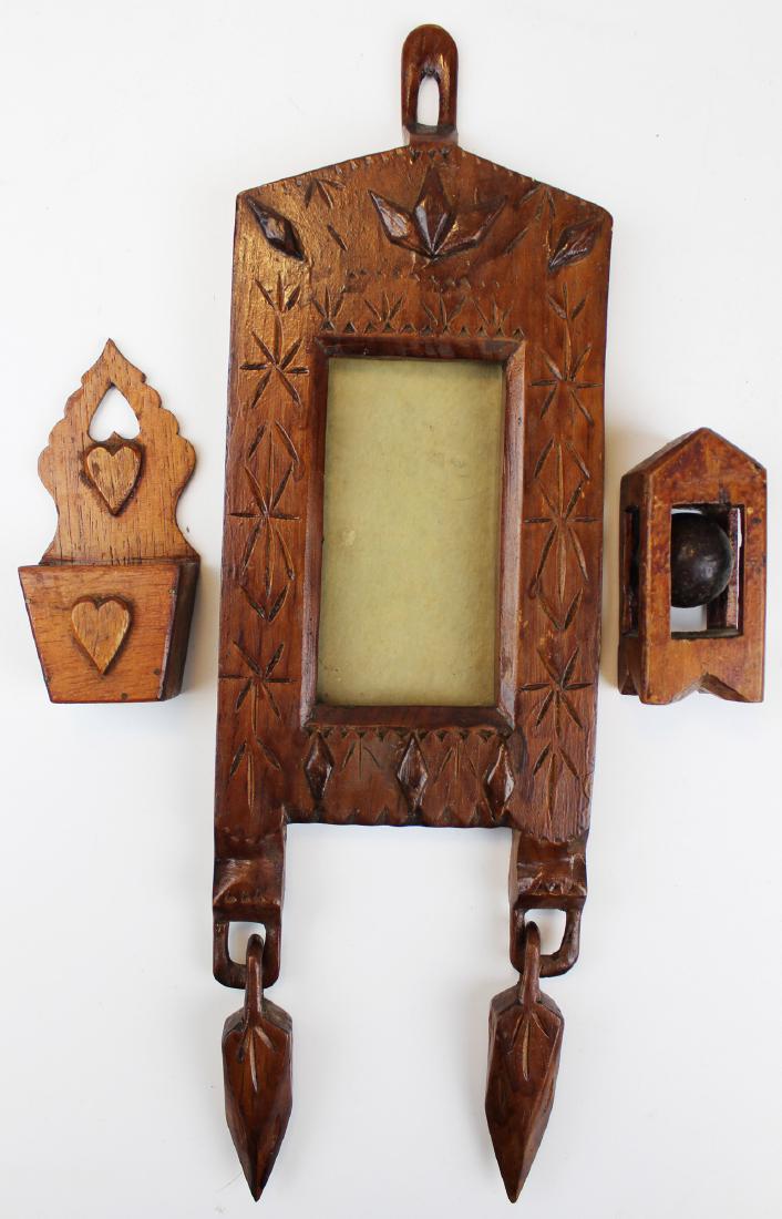 three early 20th c whimsy carvings (1 of 1)
