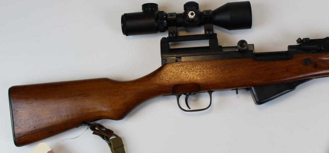 Norinco SKS rifle in 7.62 x 39: Chinese Norinco SKS rifle in 7.62 x 39 Soviet with a Barska 3 x 9 power scope This firearm is to be sold in accordance with Federal Law. Buyer must pass NCIS background check or be transferred to a va