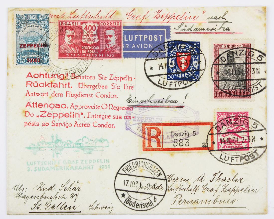 10/17/1931 Graf Zeppelin SudAmerikafahrt (1 of 2)