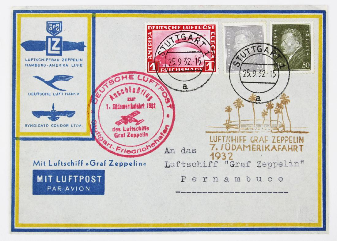 9/25/1932 Graf Zeppelin SudAmerikafahrt (1 of 2)