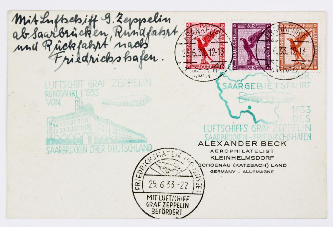 6/25/1933 Graf Zeppelin Saargebietsfahrt (1 of 2)