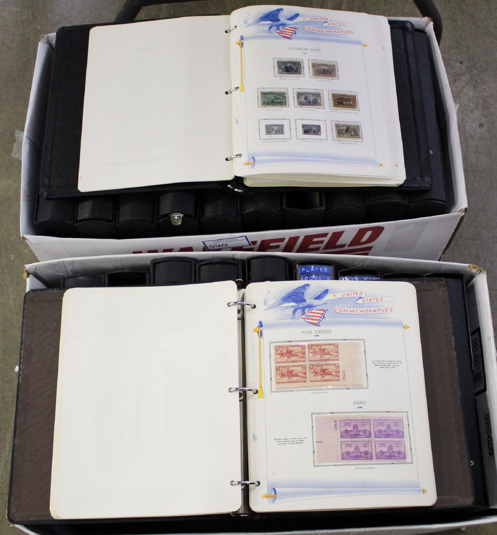 US plate block albums (1 of 7)