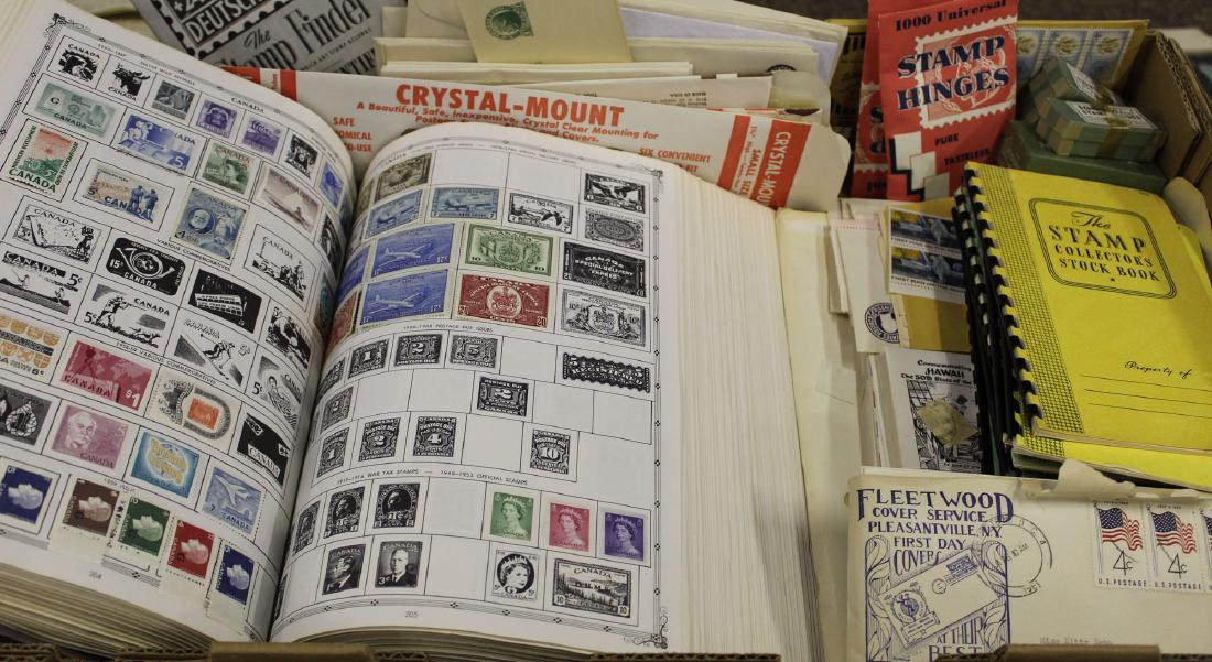 World Stamp album & loose stock (1 of 7)