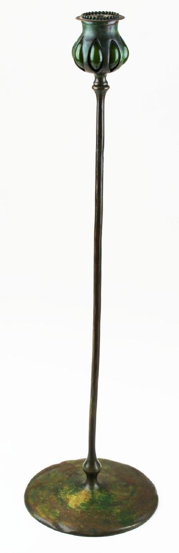 ca 1905 Tiffany Studios puddle candlestick (1 of 6)