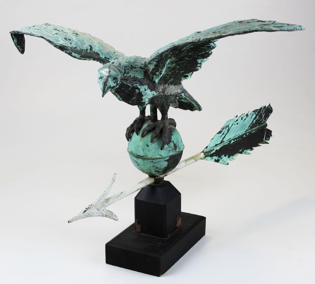 early 20th c eagle weathervane (1 of 7)