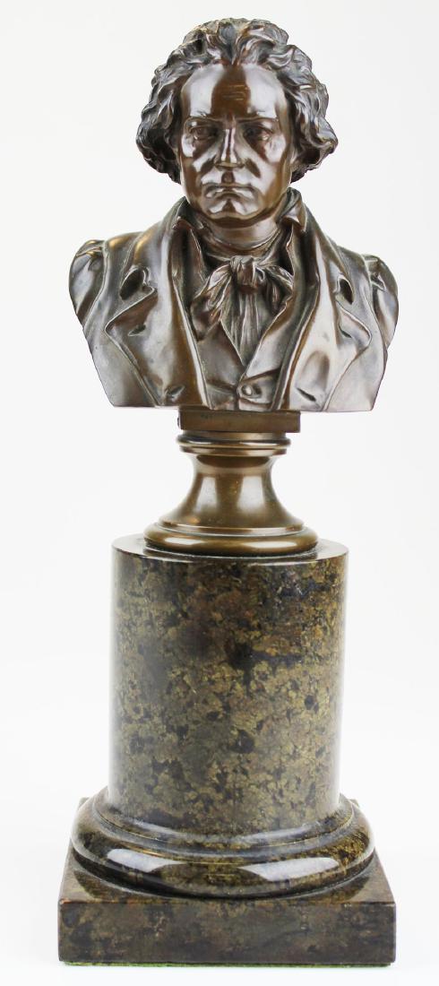 Gladenbeck & S'ohn Beethoven bronze bust (1 of 7)