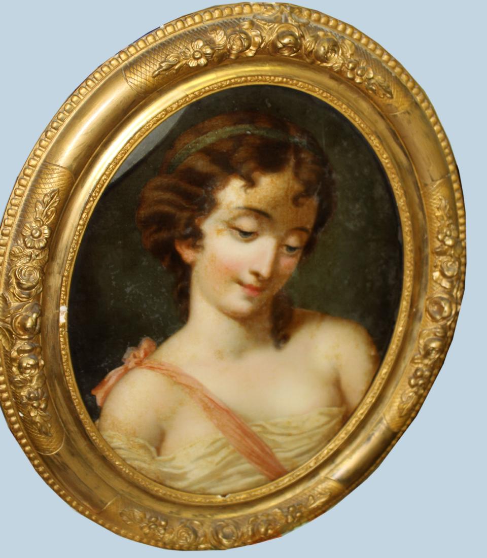 Late 18th/early 19th c Classical Portrait (1 of 2)