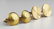 Two pair of men's 14k y g cuff links