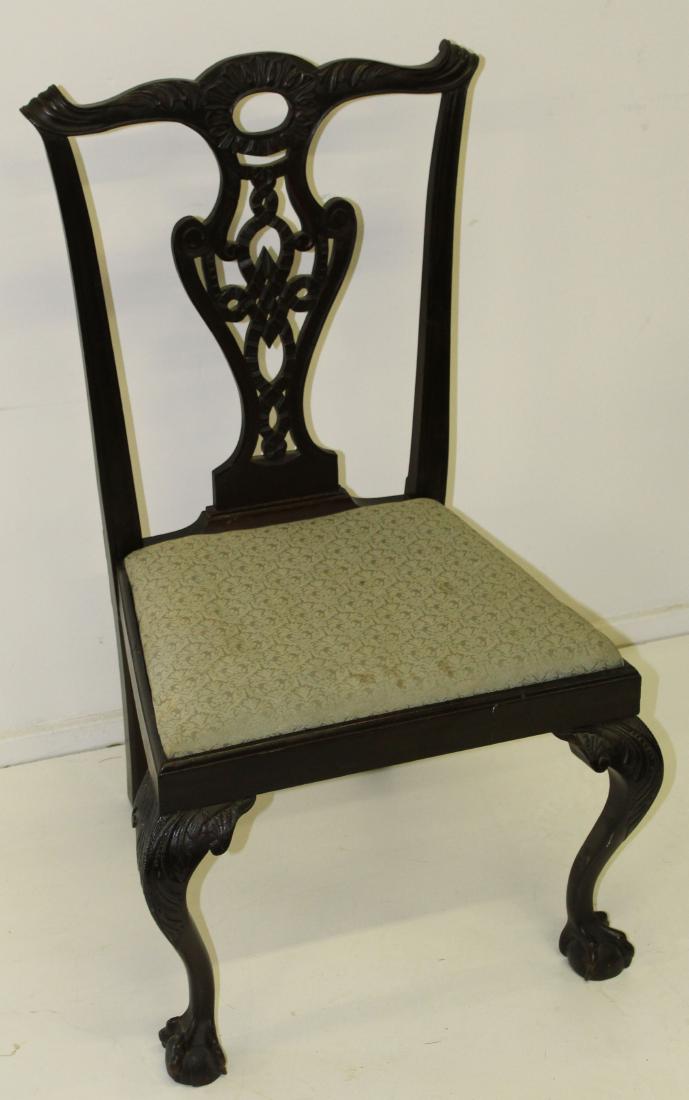 Chippendale Centennial ball and claw foot chair (1 of 3)