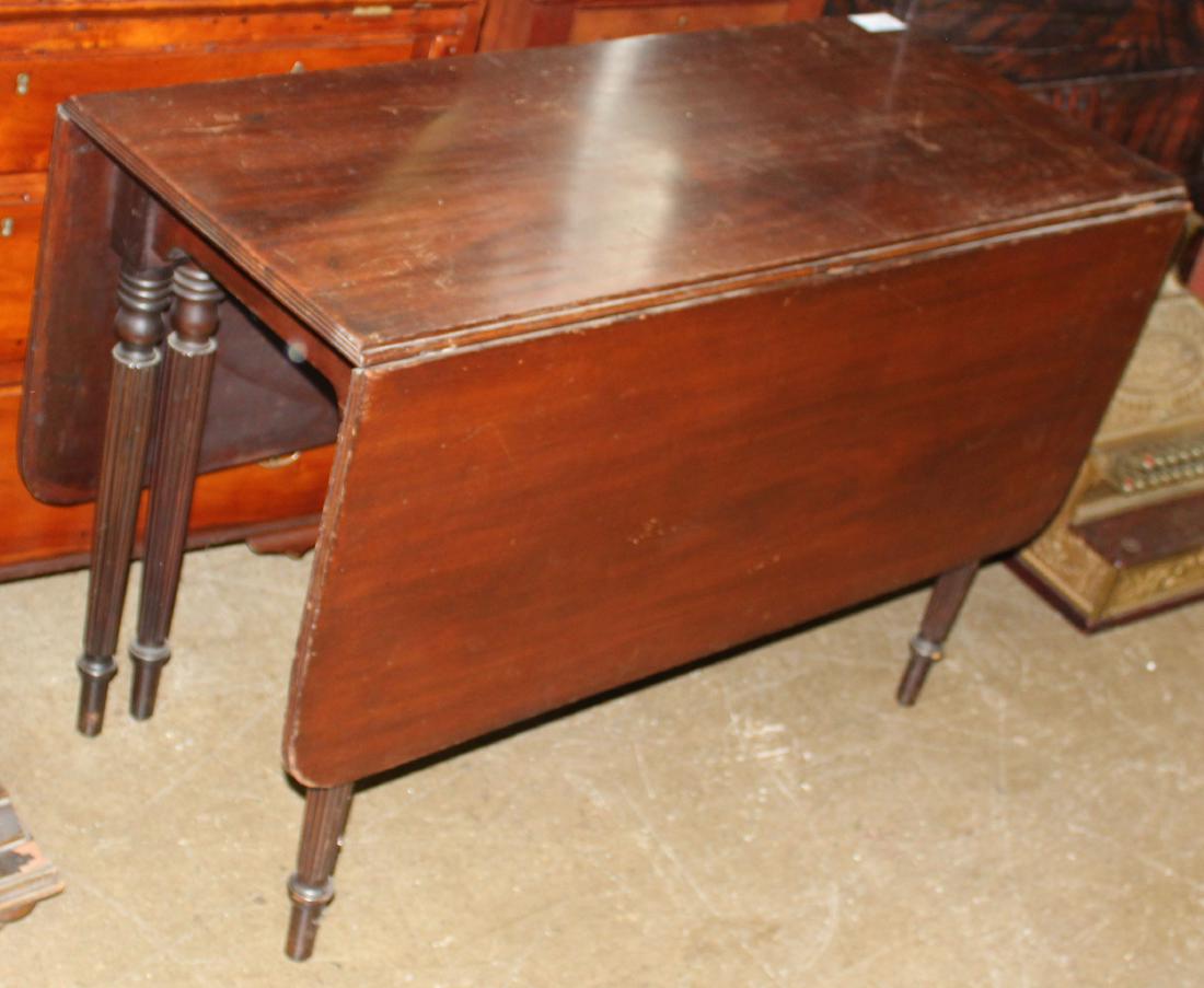 Sheraton swing leg dining table (1 of 1)