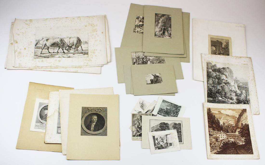 17th- 18th c prints & engravings (1 of 9)