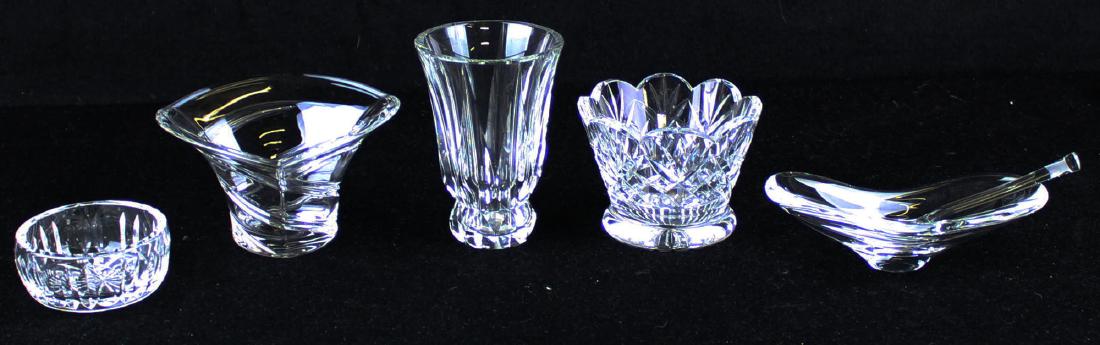 Waterford, St. Louis, Baccarat crystal tableware (1 of 11)