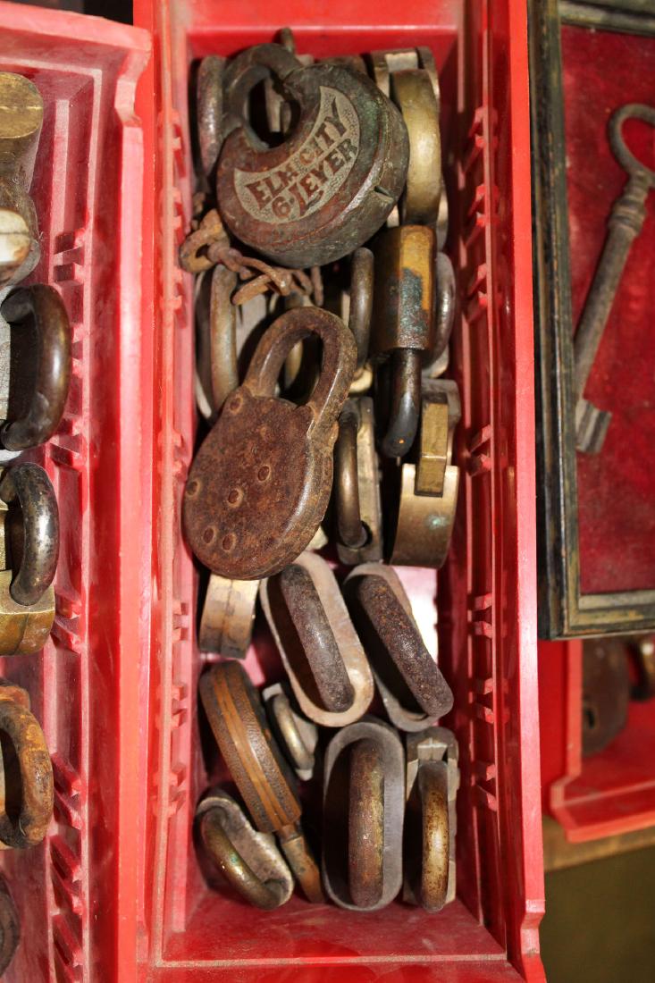 collection of old padlocks (1 of 5)