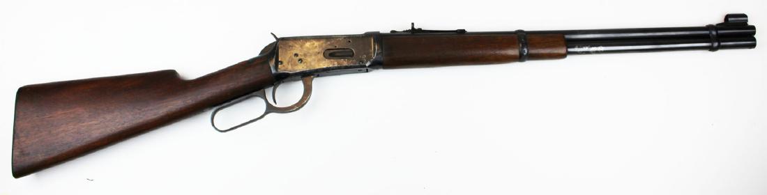 Winchester Model 94 Eastern Carbine in .30 WCF: Winchester Model 94 Eastern Carbine lever action rifle in .30 WCF (30-30 Winchester) SN# 1638571 pitting and finish loss This firearm is to be sold in accordance with Federal Law. Buyer must pass NCIS