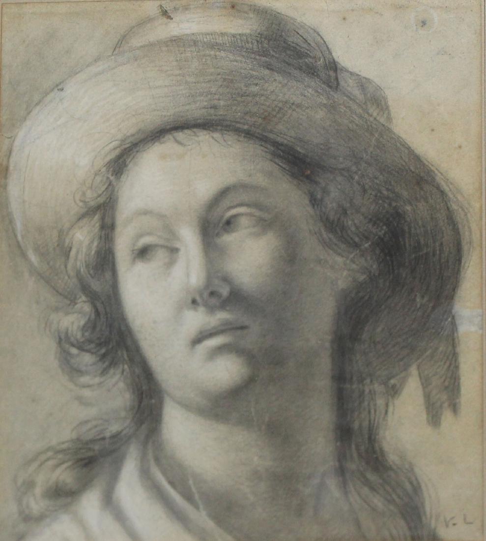 attr to Elisabeth Vigee LeBrun (Fr 1755-1842) (1 of 2)