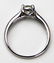 1 ct platinum and diamond engagement ring - 4