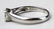 1 ct platinum and diamond engagement ring - 6