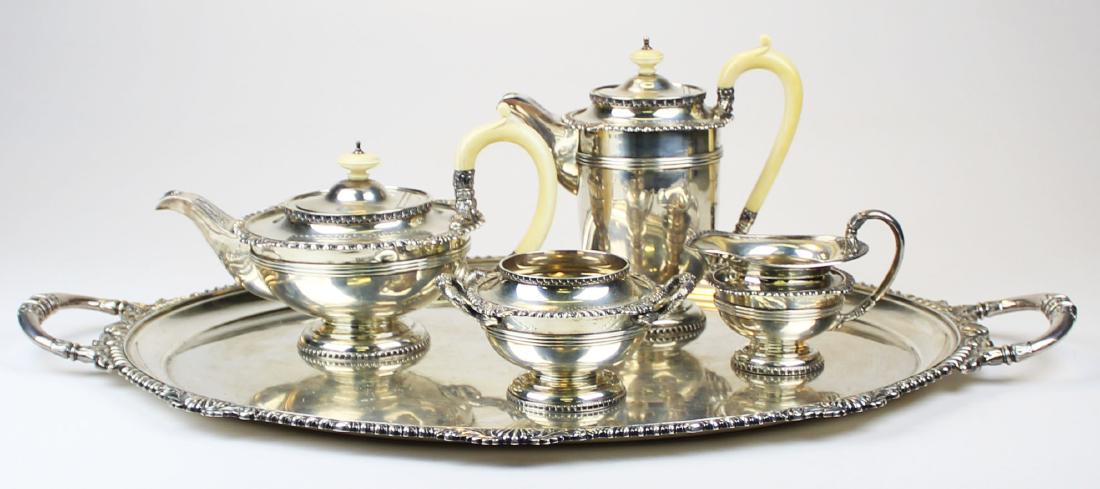 1925 Walker & Hall Sheffield sterling tea service (1 of 17)