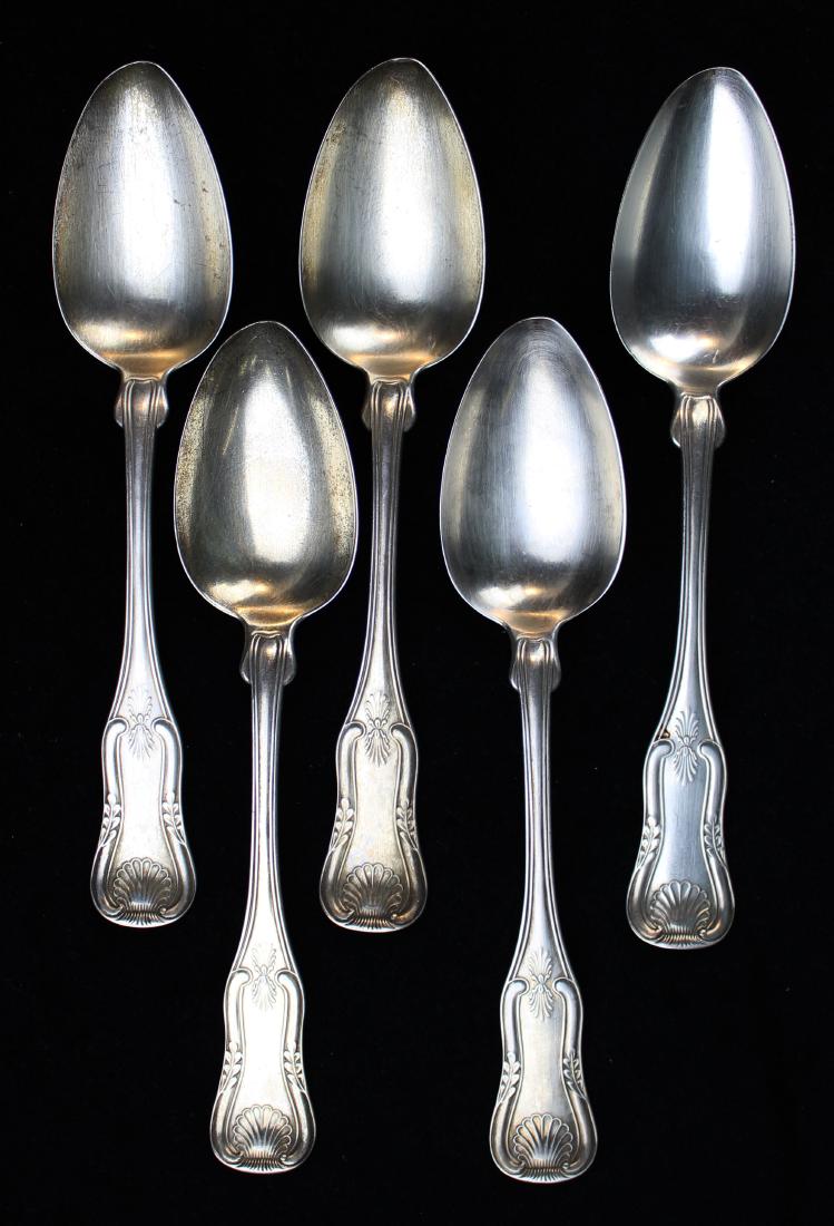 Ball, Tompkins, & Black 19th c. NYC silver spoons (1 of 6)
