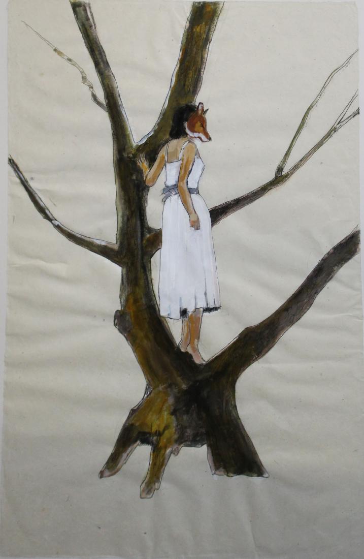 Julie Buffalohead (Am 20thc) The Greatest Pain (1 of 1)