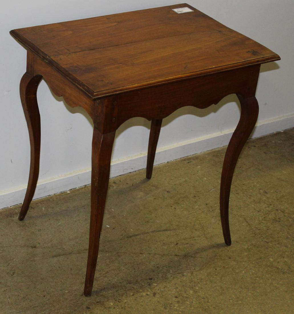 19th c French one drawer table (1 of 1)
