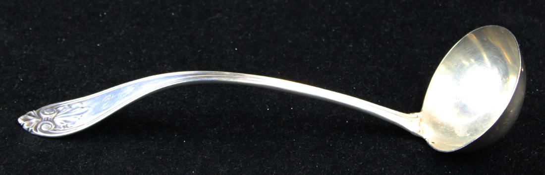 mid-19th c. coin silver punch ladle (1 of 6)