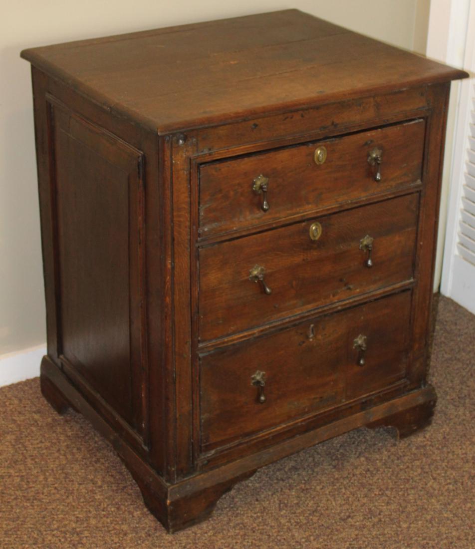 18th c Louis XV carved  two drawer table (1 of 3)