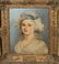 19th c French School oil on canvas of a lady