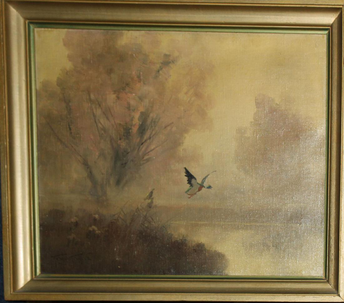 Hungarian School o/c flying duck (1 of 3)