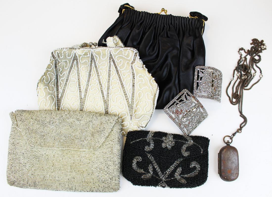lot of vintage fashion accessories and linens (1 of 10)