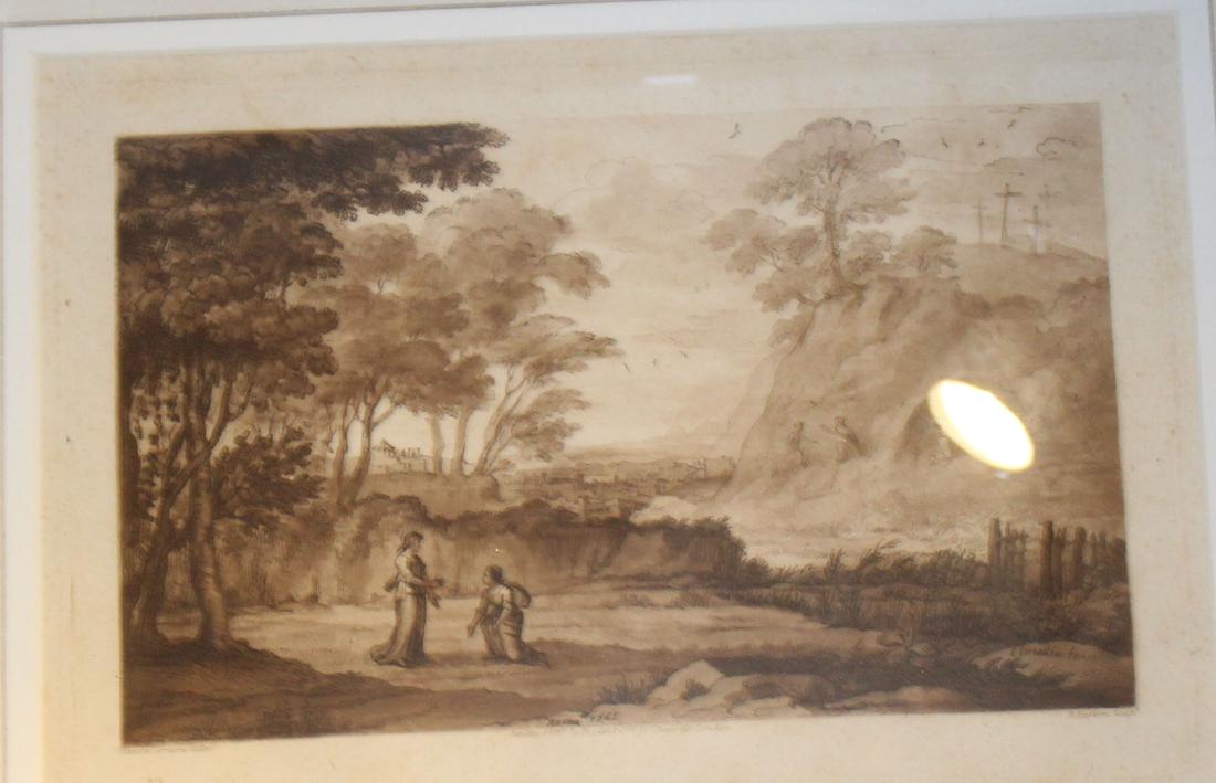 twelve 1817 engravings after Claude Lorraine (1 of 3)