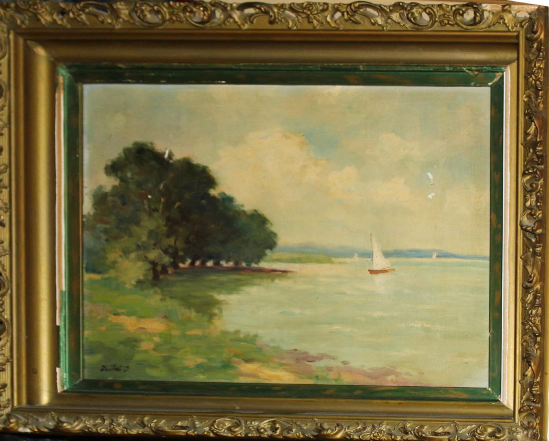 Hungarian School lake scene (1 of 3)