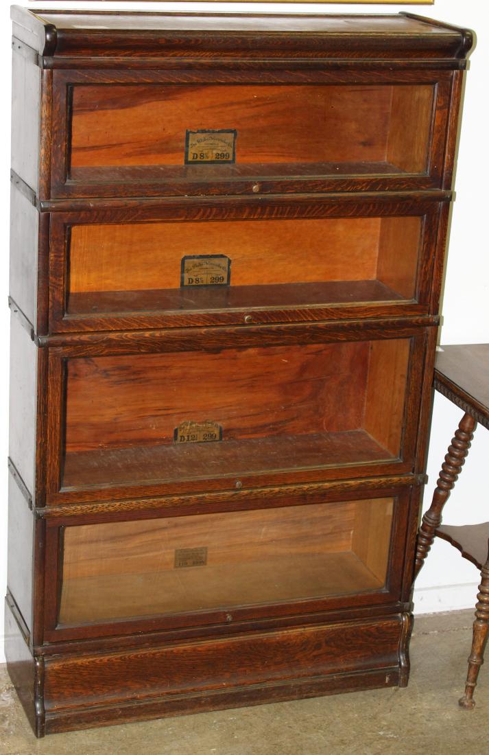 Globe Wernicke Oak Bookcase (1 of 1)