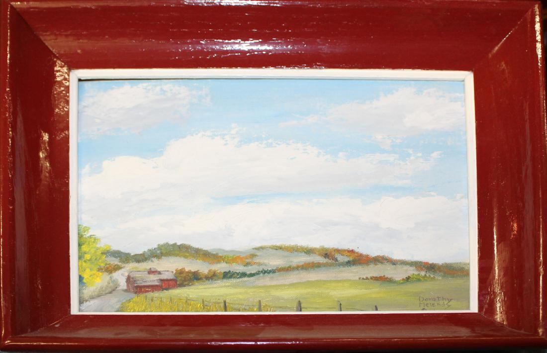 Dorothy Melendy (VT 20th c) Landscape (1 of 3)