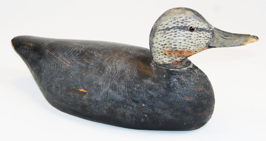 A. Elmer Crowell black duck decoy Sep 28, 2018 Merrill's