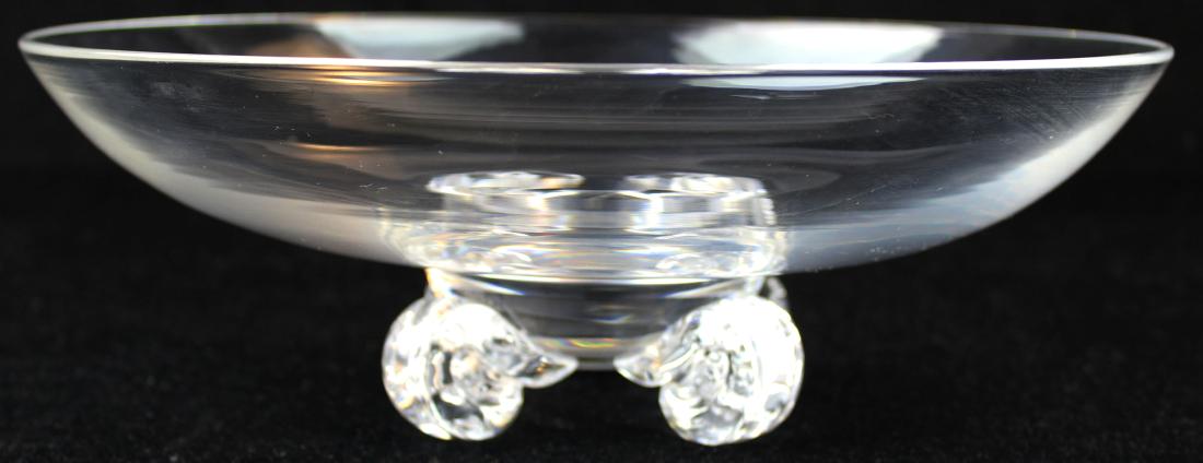 Steuben crystal art glass centerpiece bowl (1 of 7)