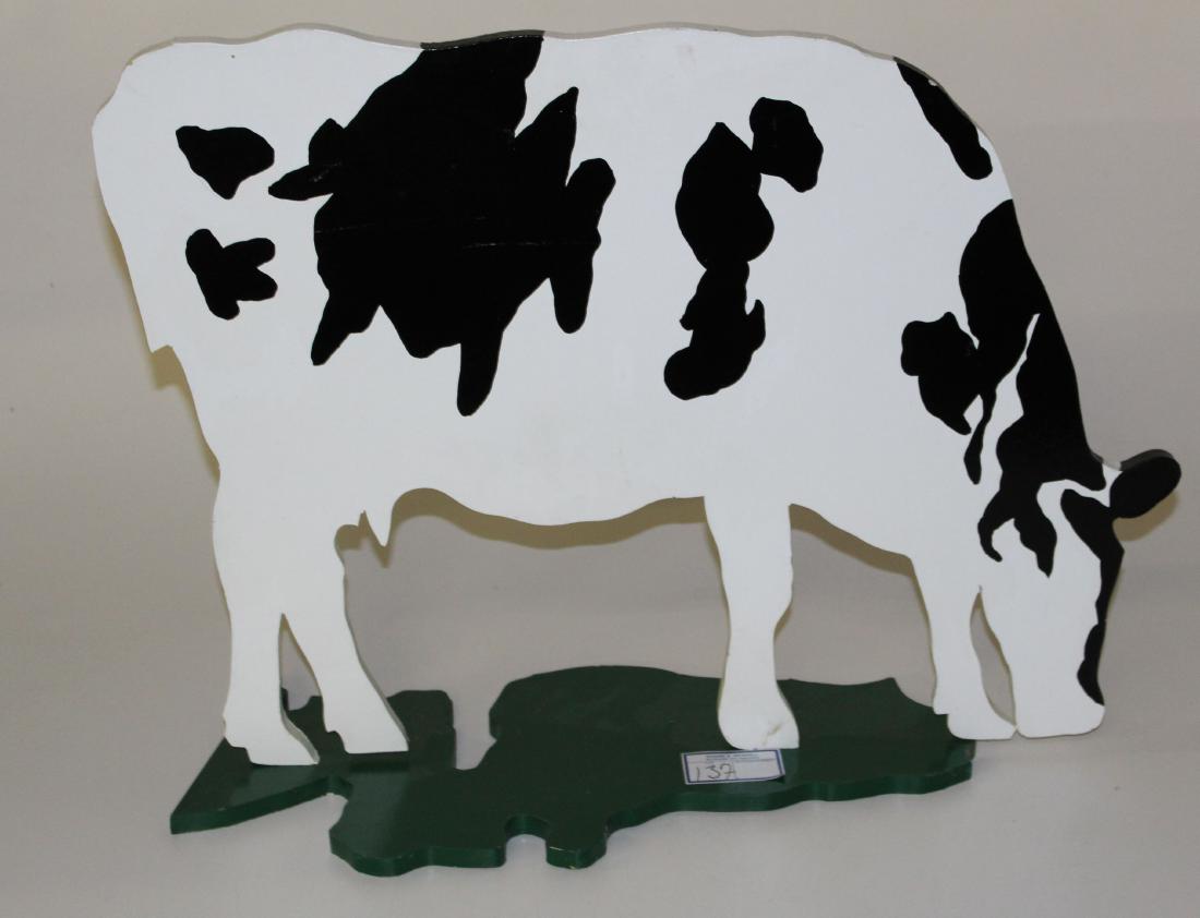 Woody Jackson (VT 20th c) Standing Cow (1 of 3)