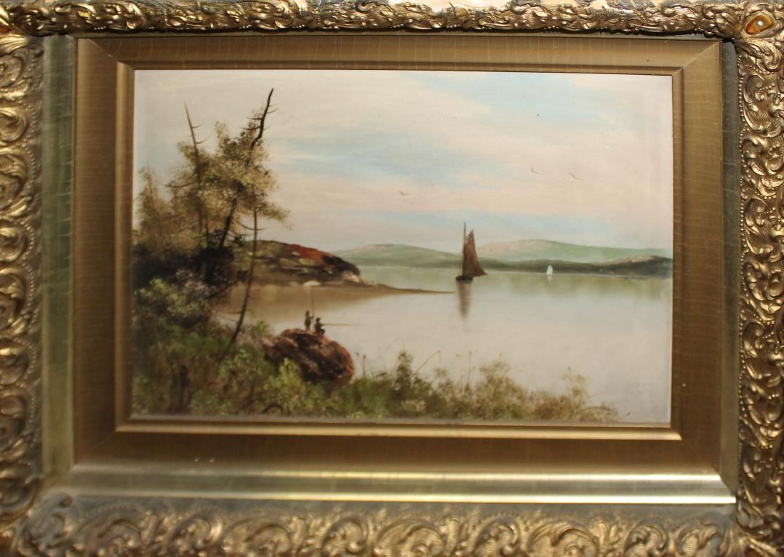 19th c Lake scene (1 of 2)