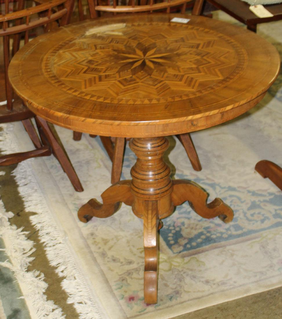 Victorian tea table or gaming table (1 of 2)