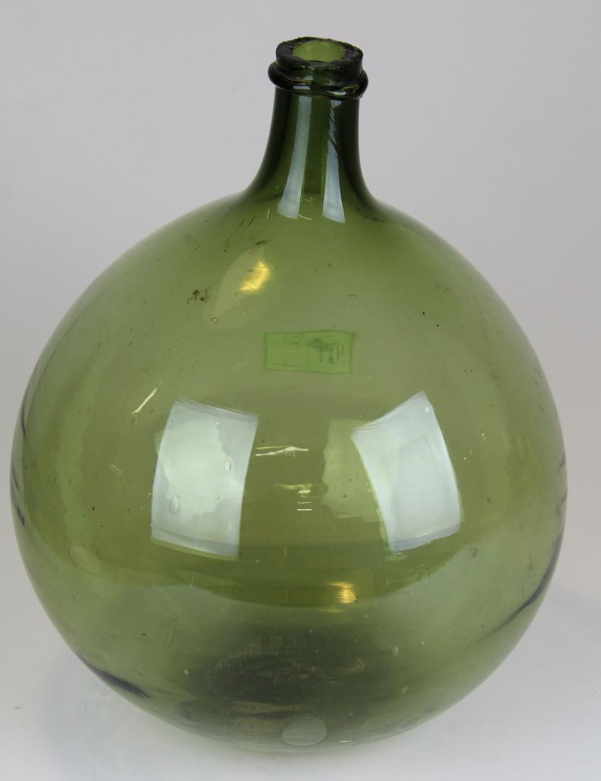 medium size mid 19th c demijohn bottle (1 of 1)