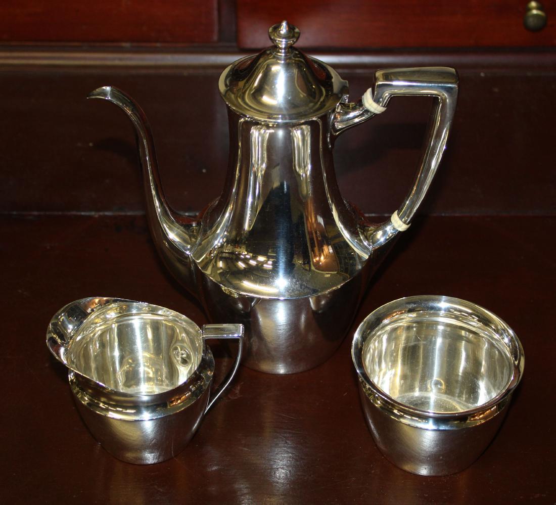 Tiffany sterling three piece coffee service (1 of 2)