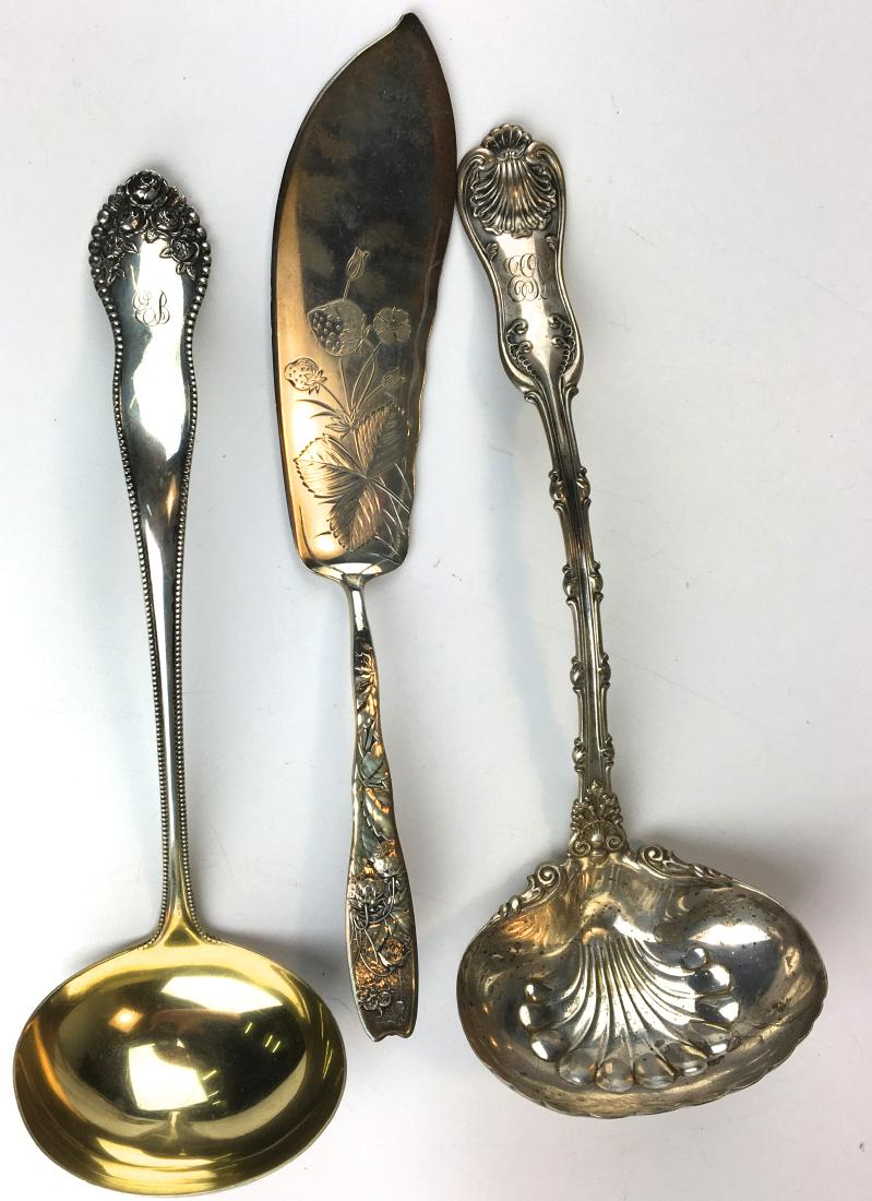 3 fine sterling serving pieces (1 of 3)