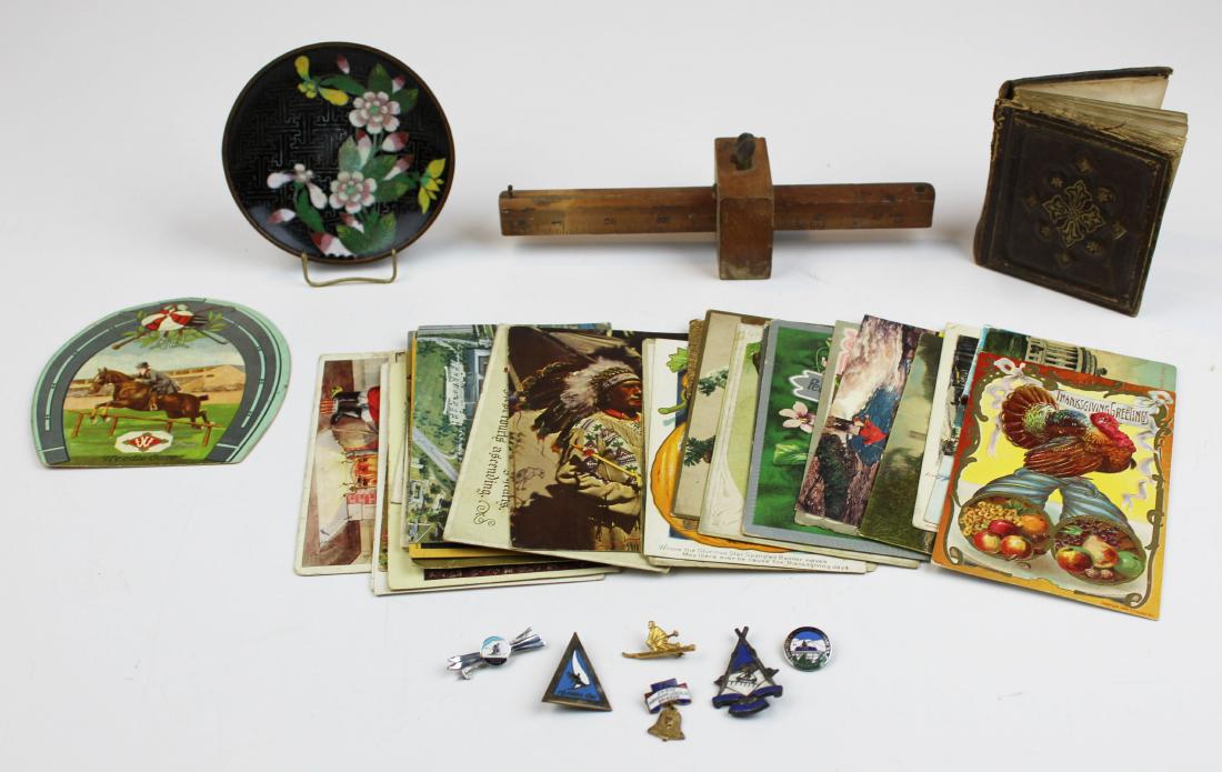 vintage ski pins including NH skimobile (1 of 14)